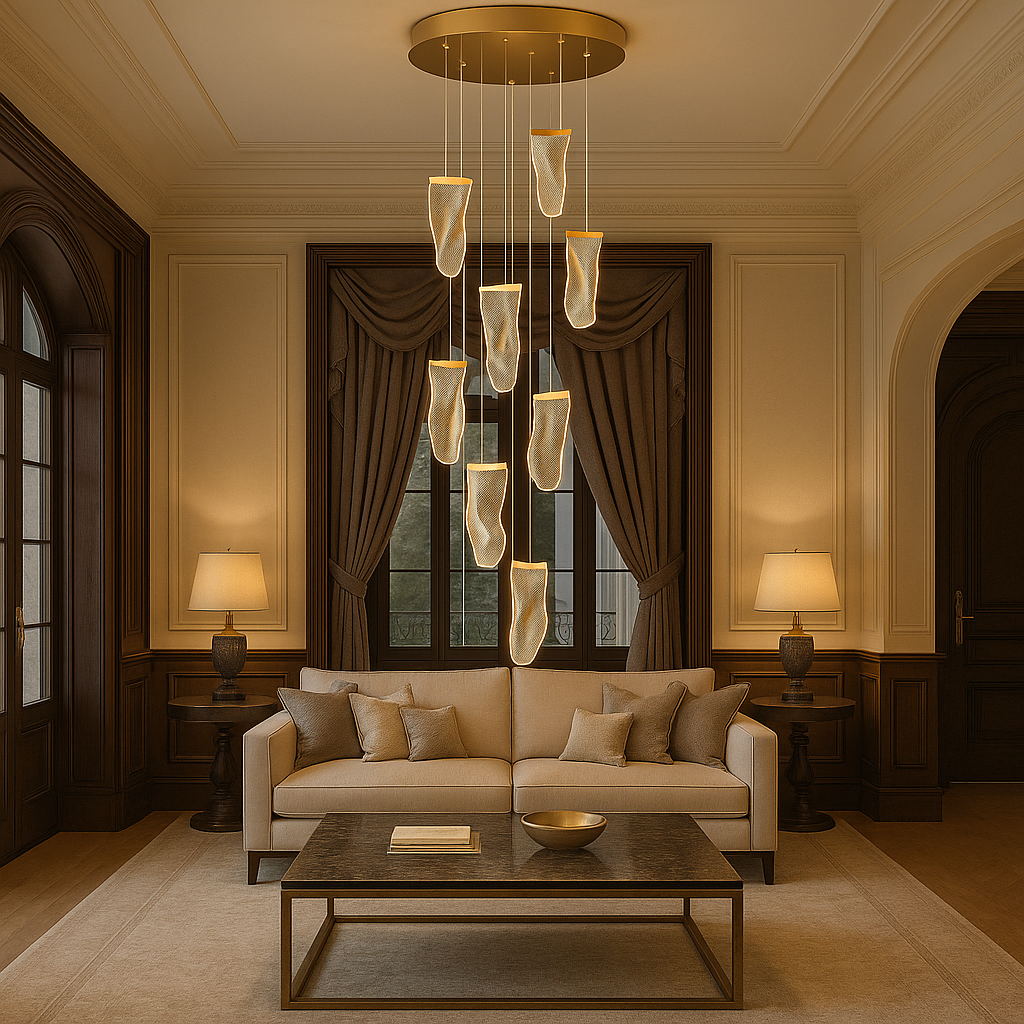 Suspension Cascade Cristal