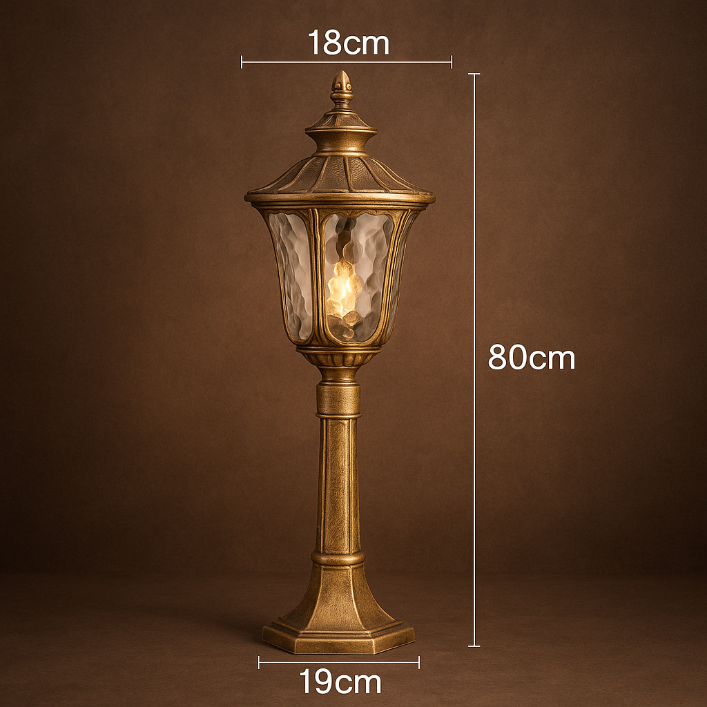 Lampe Jardin Vintage