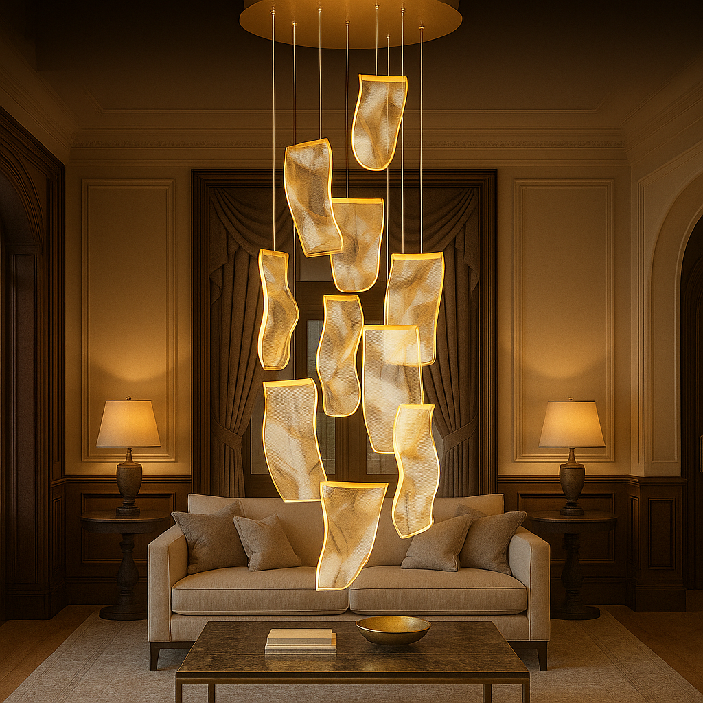 Suspension Cascade Cristal