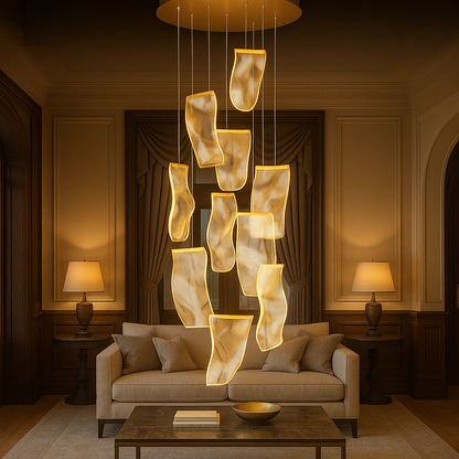 Suspension Cascade Cristal