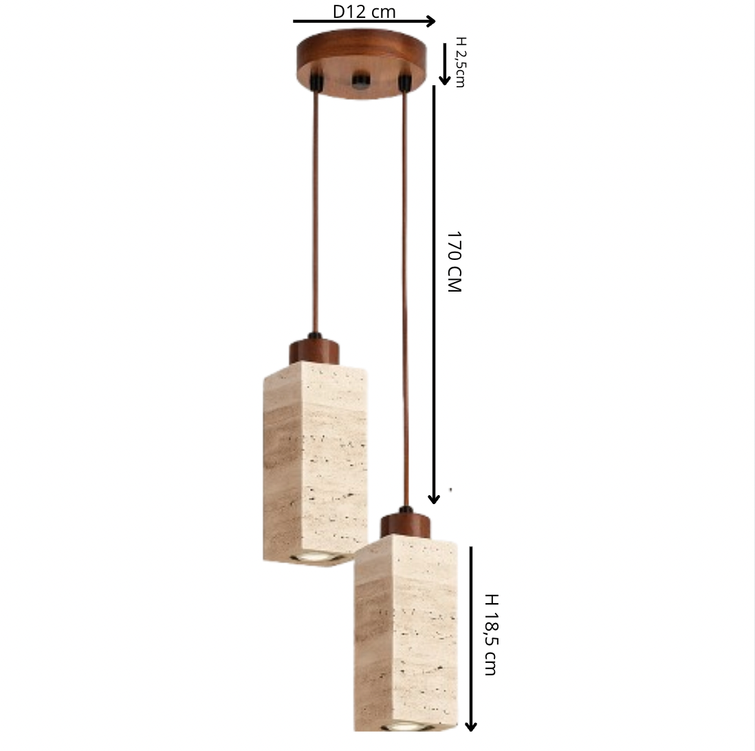 Suspension Wabi-Sabi – Style Nordique