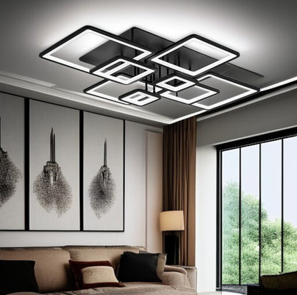 Suspension LED Élancée – Design Industriel