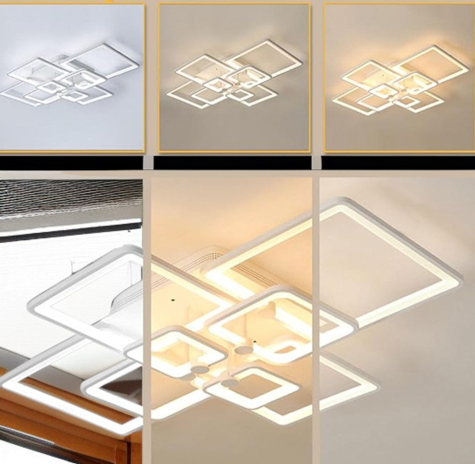 Suspension LED Élancée – Design Industriel