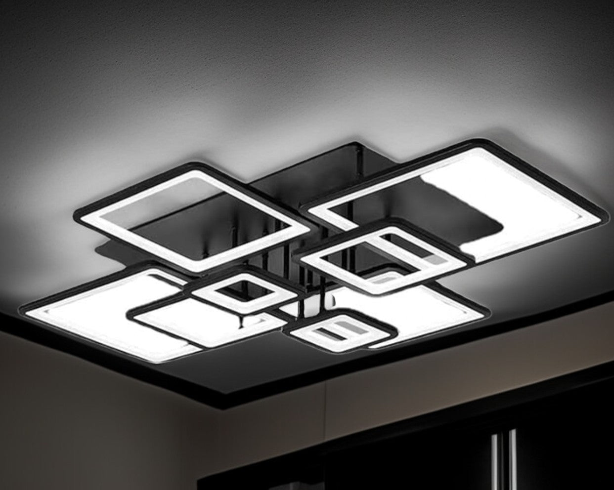 Suspension LED Élancée – Design Industriel