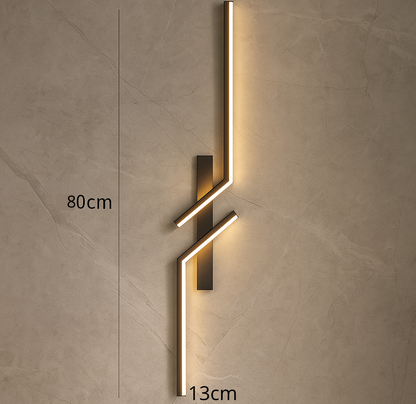 Applique Murale LED Géométrie Verticale