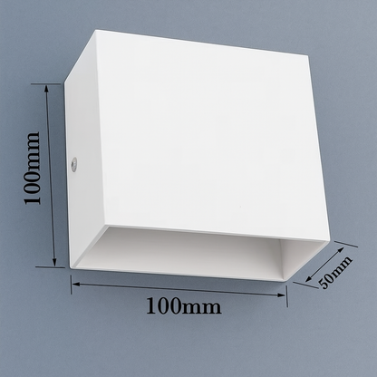 Applique Murale LED Cubique Élégante