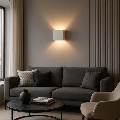 Applique Murale LED Cubique Élégante