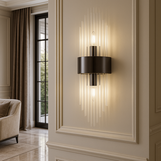 Applique Murale LED Élégance Dorée