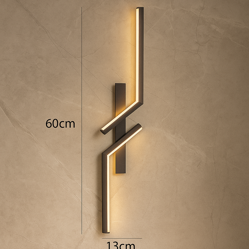 Applique Murale LED Géométrie Verticale