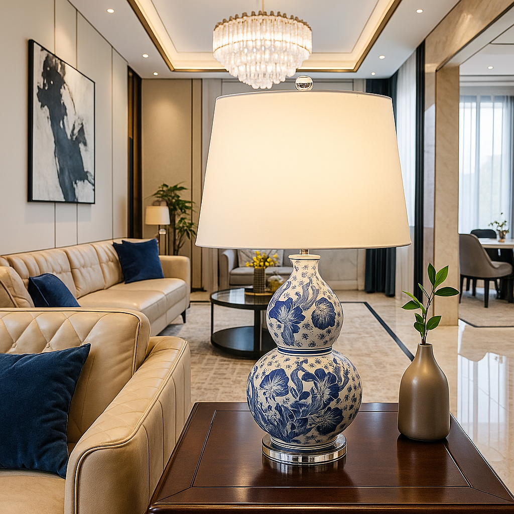 Lampe Porcelaine Royale