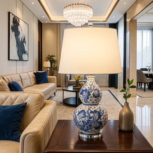 Lampe Porcelaine Royale