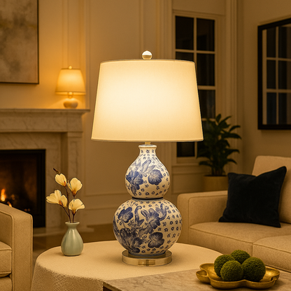 Lampe Porcelaine Royale