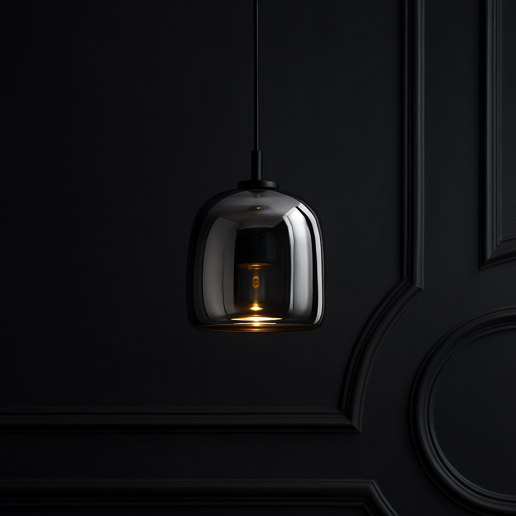 Suspension Verre Kagu – Style Nordique & LED