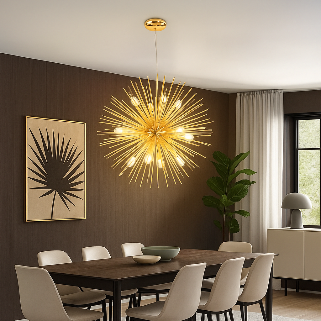 Suspension Designer « Éclat » – Boule LED