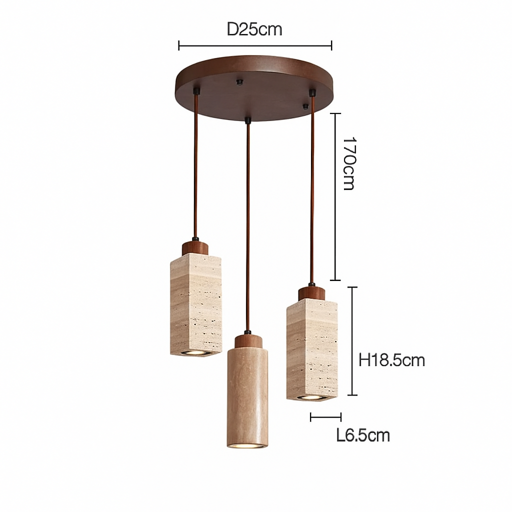 Suspension Wabi-Sabi – Style Nordique