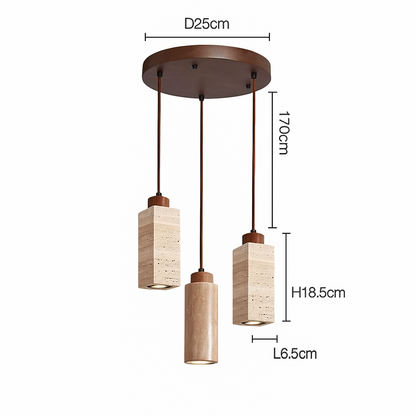Suspension Wabi-Sabi – Style Nordique