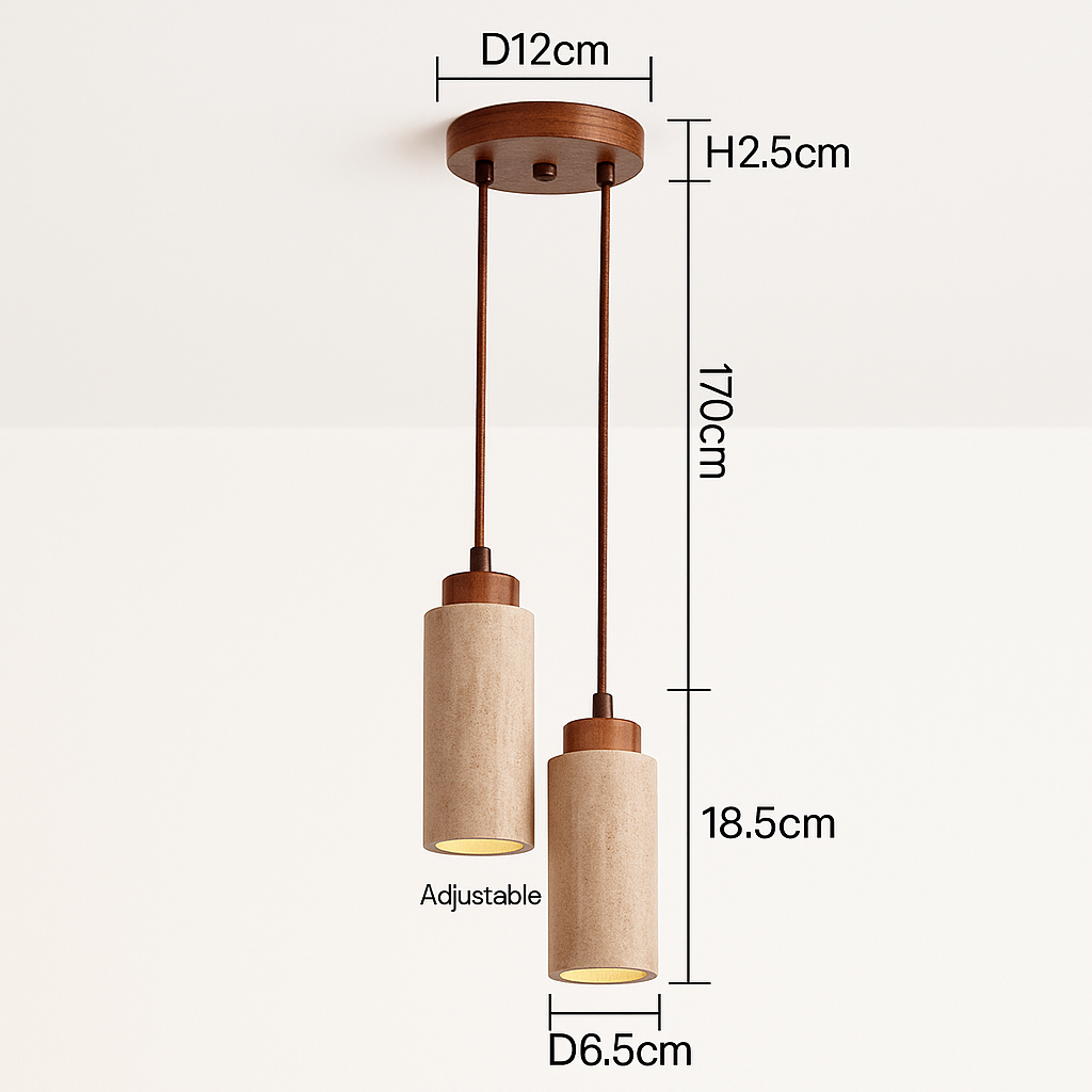 Suspension Wabi-Sabi – Style Nordique