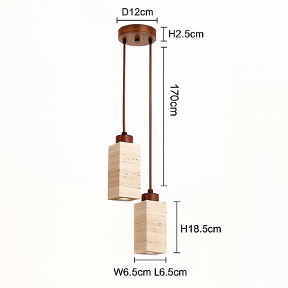 Suspension Wabi-Sabi – Style Nordique