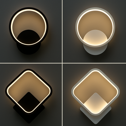 Applique Murale LED Géométrique Moderne