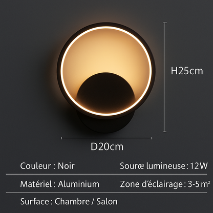 Applique Murale LED Géométrique Moderne