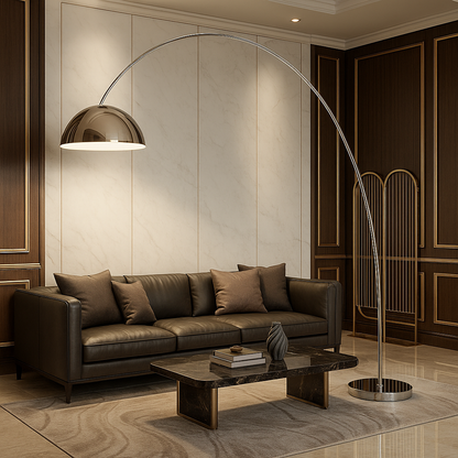 Lampadaire Forge Moderne – Fer Élancé