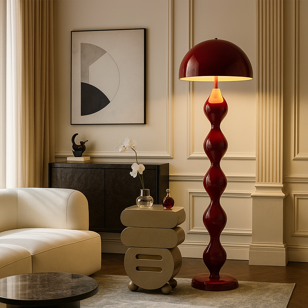 Lampadaire Style Scandi – Éclairage Réglable