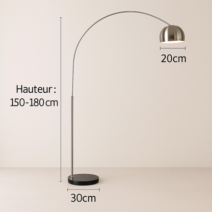 Lampadaire Forge Moderne – Fer Élancé