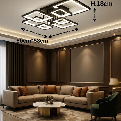 Suspension LED Élancée – Design Industriel