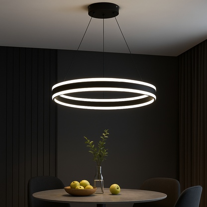 Suspension LED Circulaire – Intensité réglable