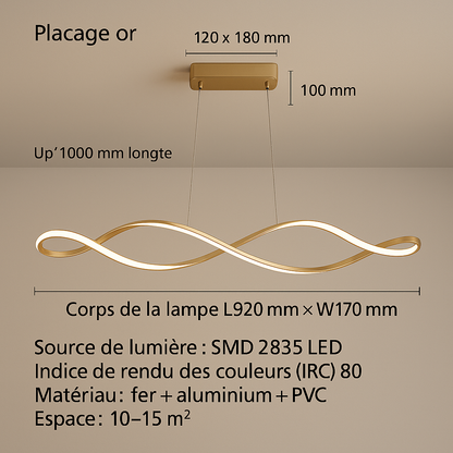 Suspension LED Moderne pour salle à manger / salon / chambre